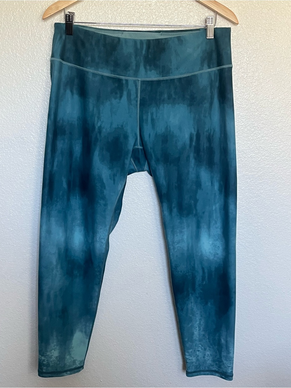 CALIA Teal Tie-Dye Leggings - Active Bottoms XL